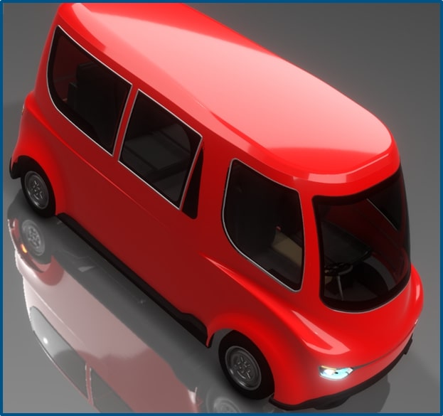 Electric vehicle developed by Centurion University > La Fondation Dassault Systèmes