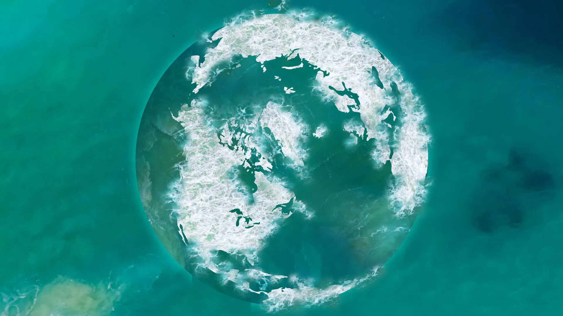 Earth represented in the ocean > La Fondation Dassault Systèmes
