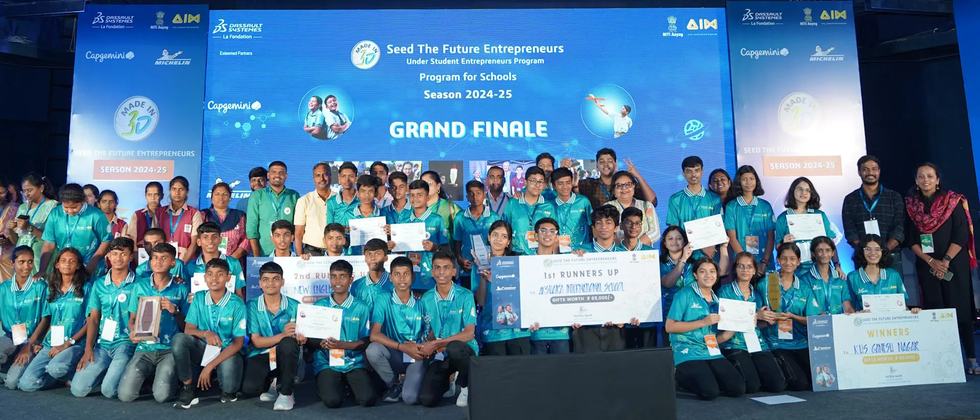 Made in 3D - STFE - Winning students > La Fondation Dassault Systèmes