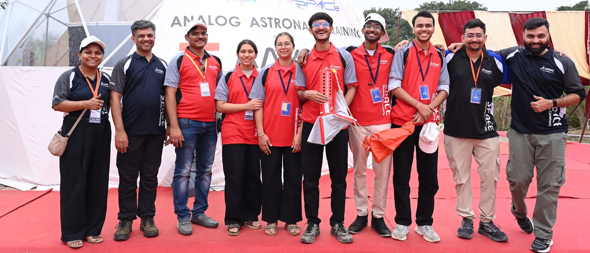 ConnectNext students taking the second place at IN-SPACe CanSat Grand Finale> La Fondation Dassault Systèmes