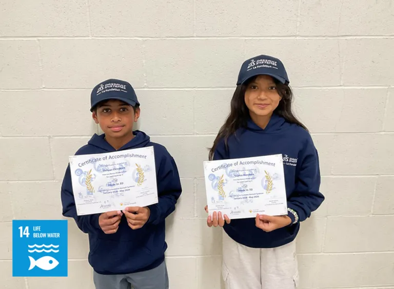 Made in 3D US 2026 middle school winners > La Fondation Dassault Systèmes